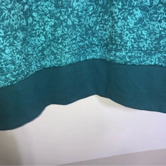 Athleta Sundown Alliance Hoodie S Teal Ribbed  Ties Long Sleeves Athleisure Yoga - Picture 9 of 11